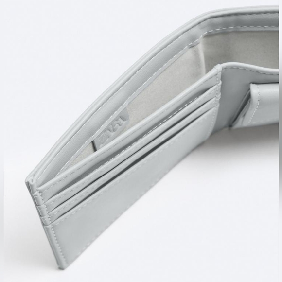 Zara Solid Color Wallet NIB - Picture 4 of 4